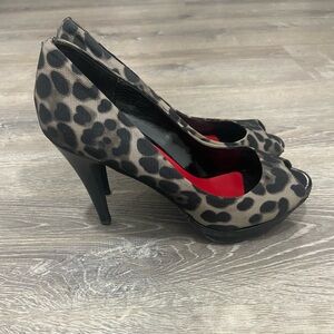 Leopard Print Heels